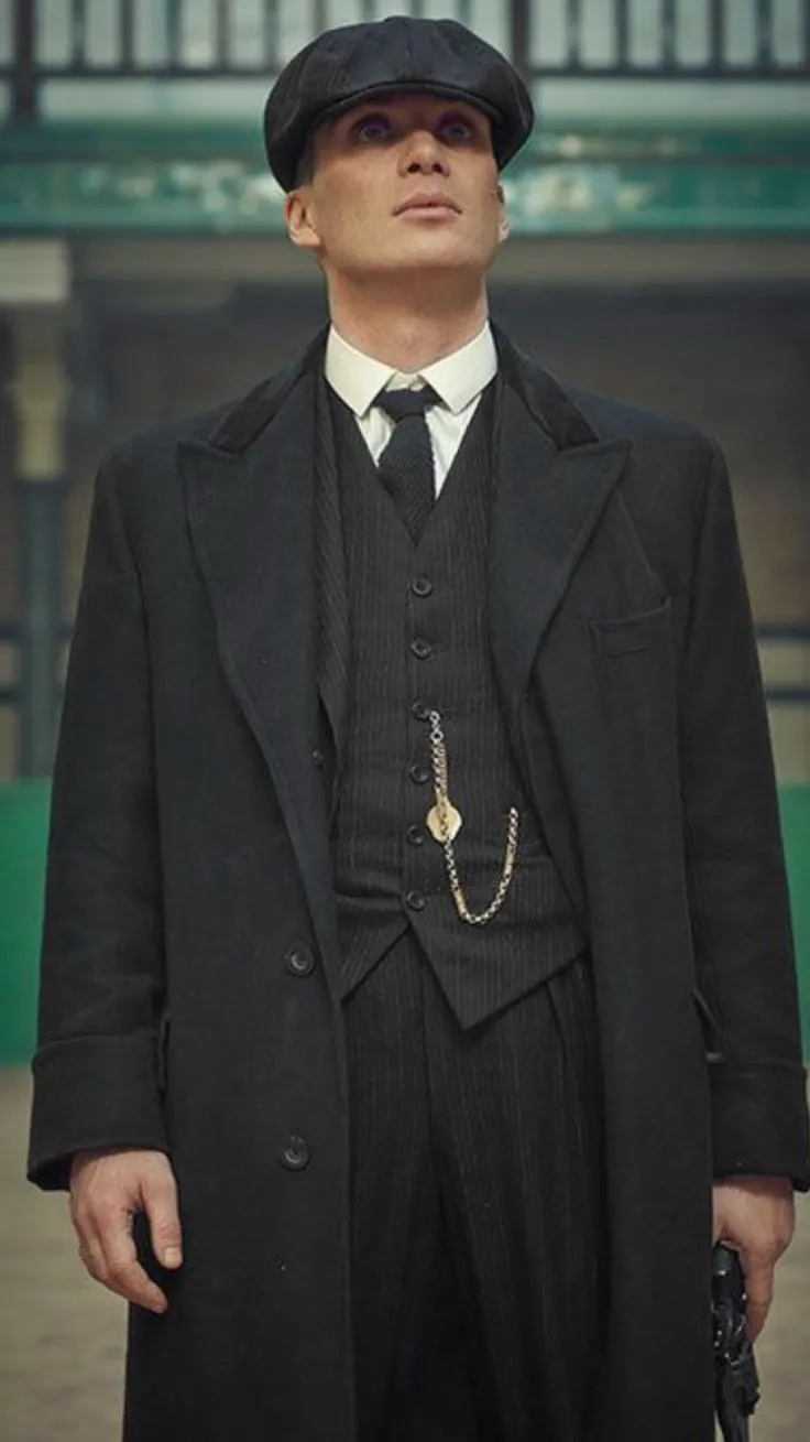 ai character: Tommy Shelby  background