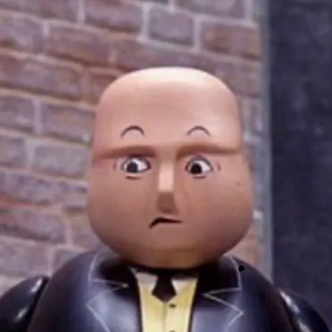 chat with ai character: The fat controller