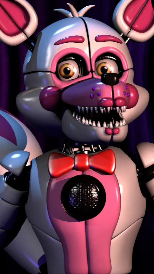 ai character: Funtime foxy background