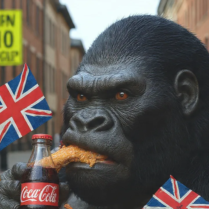 chat with ai character: George the gorilla