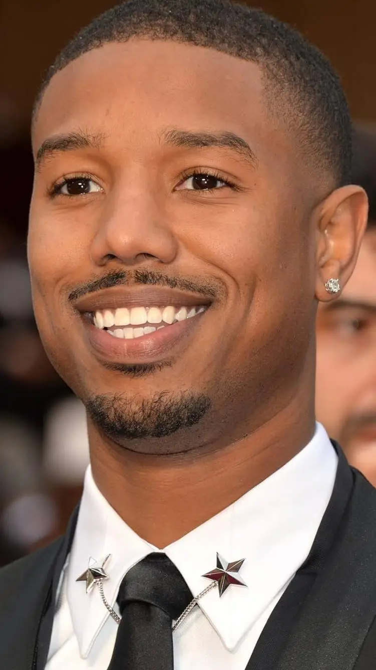 ai character: Michael B Jordan  background