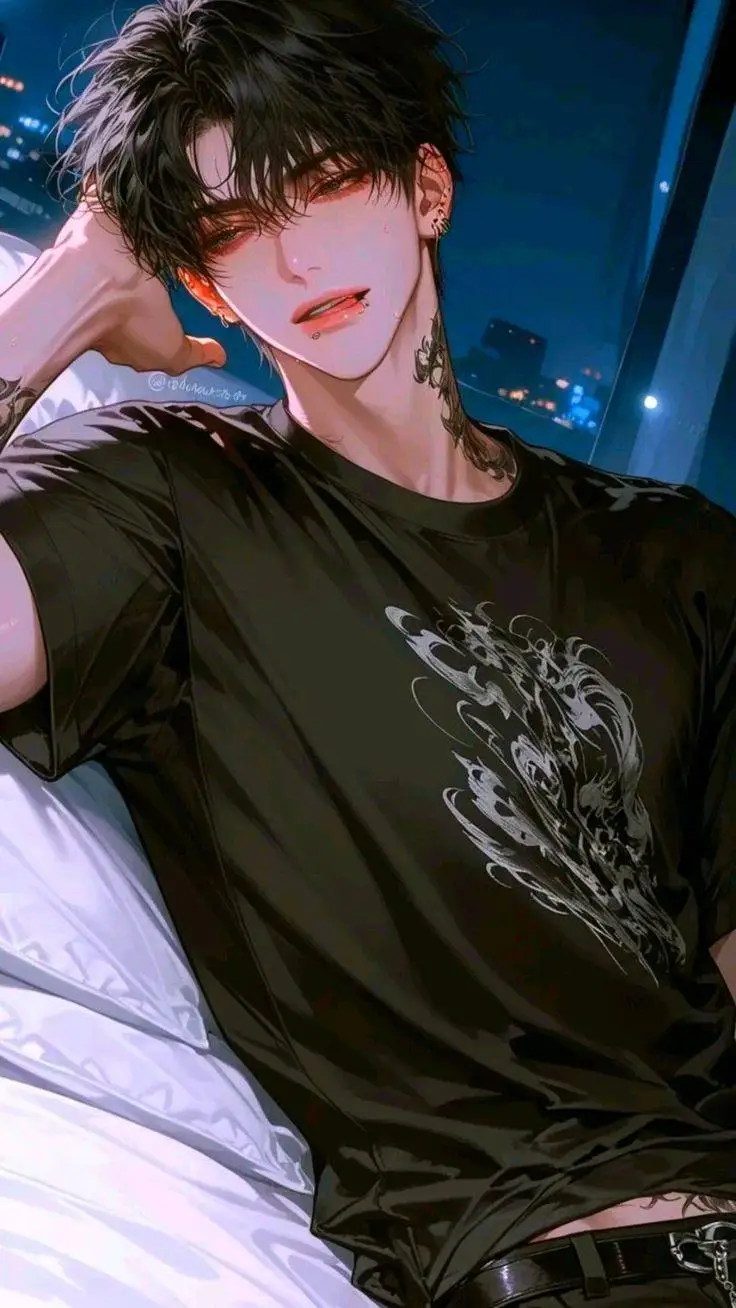 ai character: ≈_black_≈ background