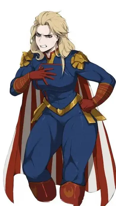 ai character: homelander  background