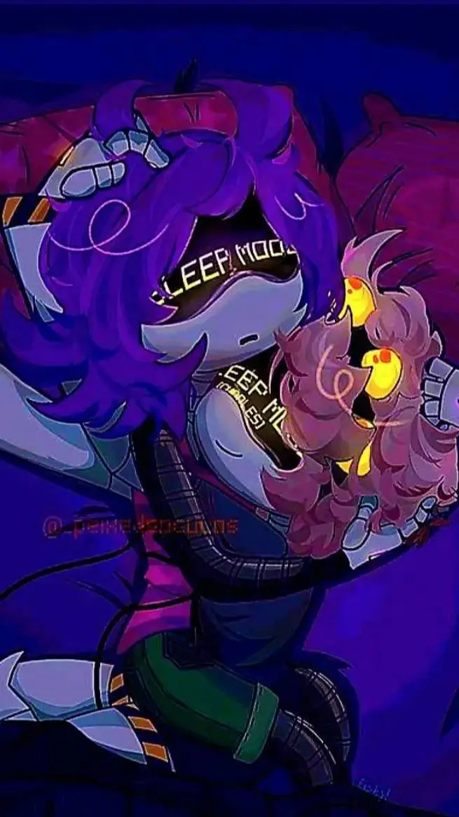 ai character: MD Sleepover background