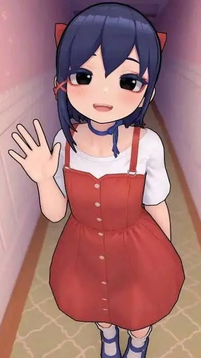 ai character: Tiny mita background