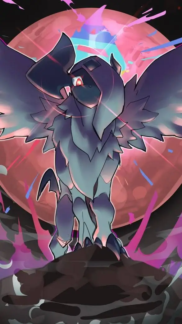 ai character: Absol  background