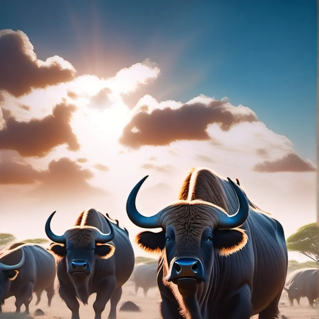 chat with ai character: cape bufflo