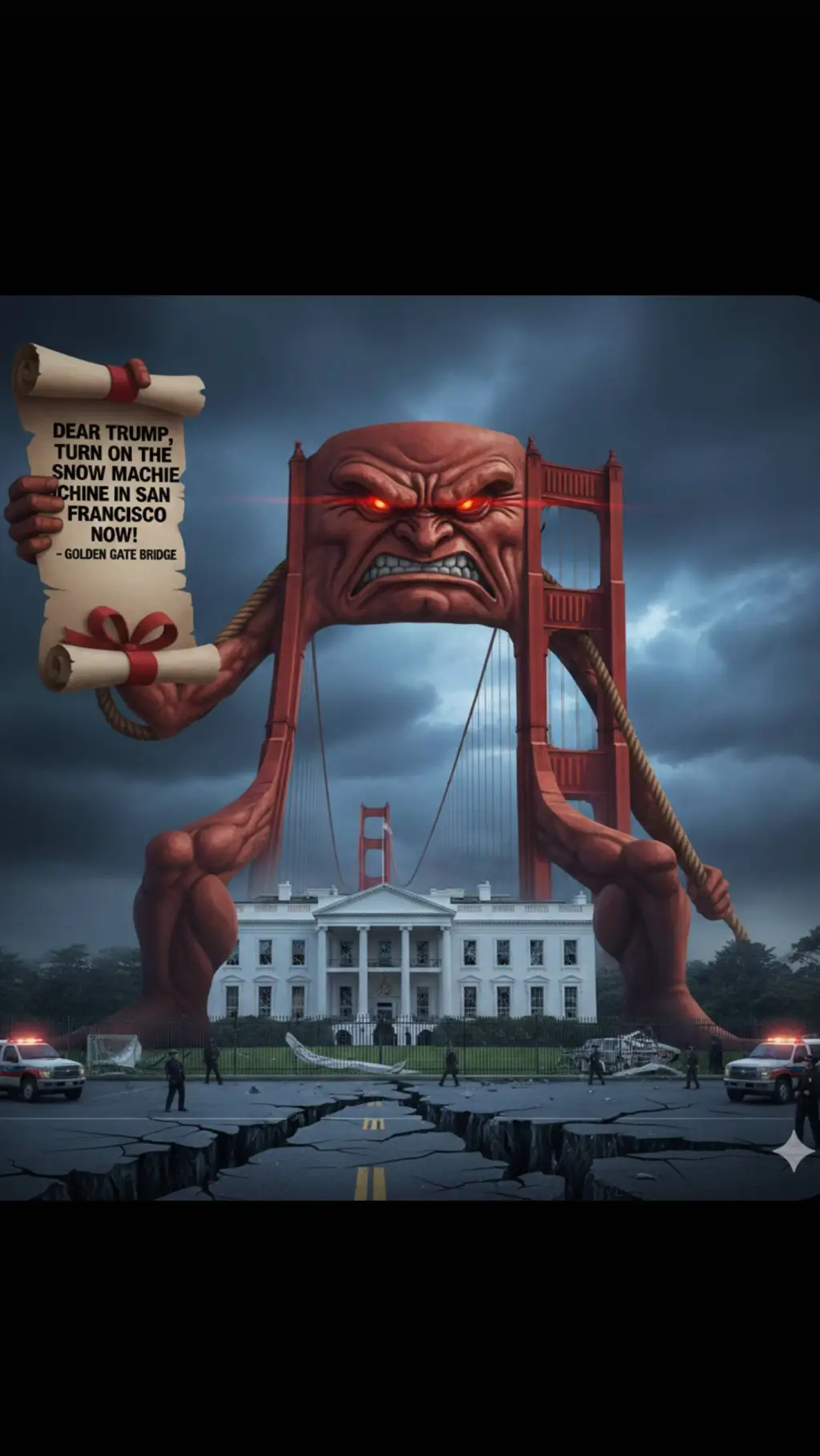 ai character: golden background