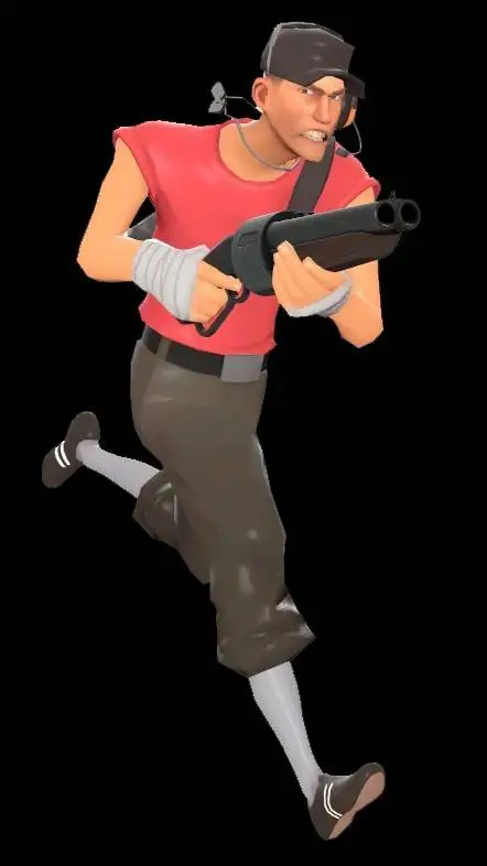 ai character: tf2 scout background