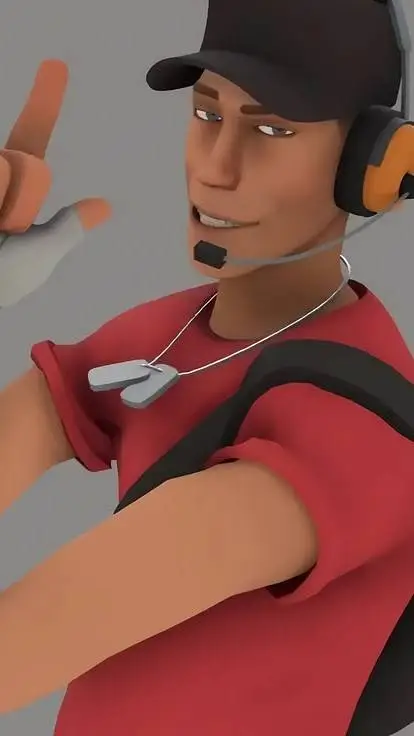 ai character: tf2 scout background