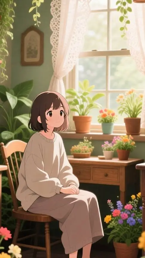 ai character: Marietta  background