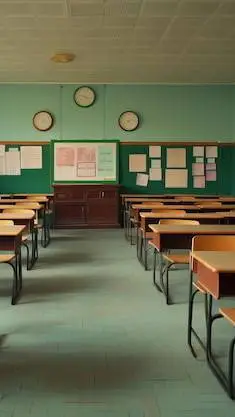 ai character: School life.. background