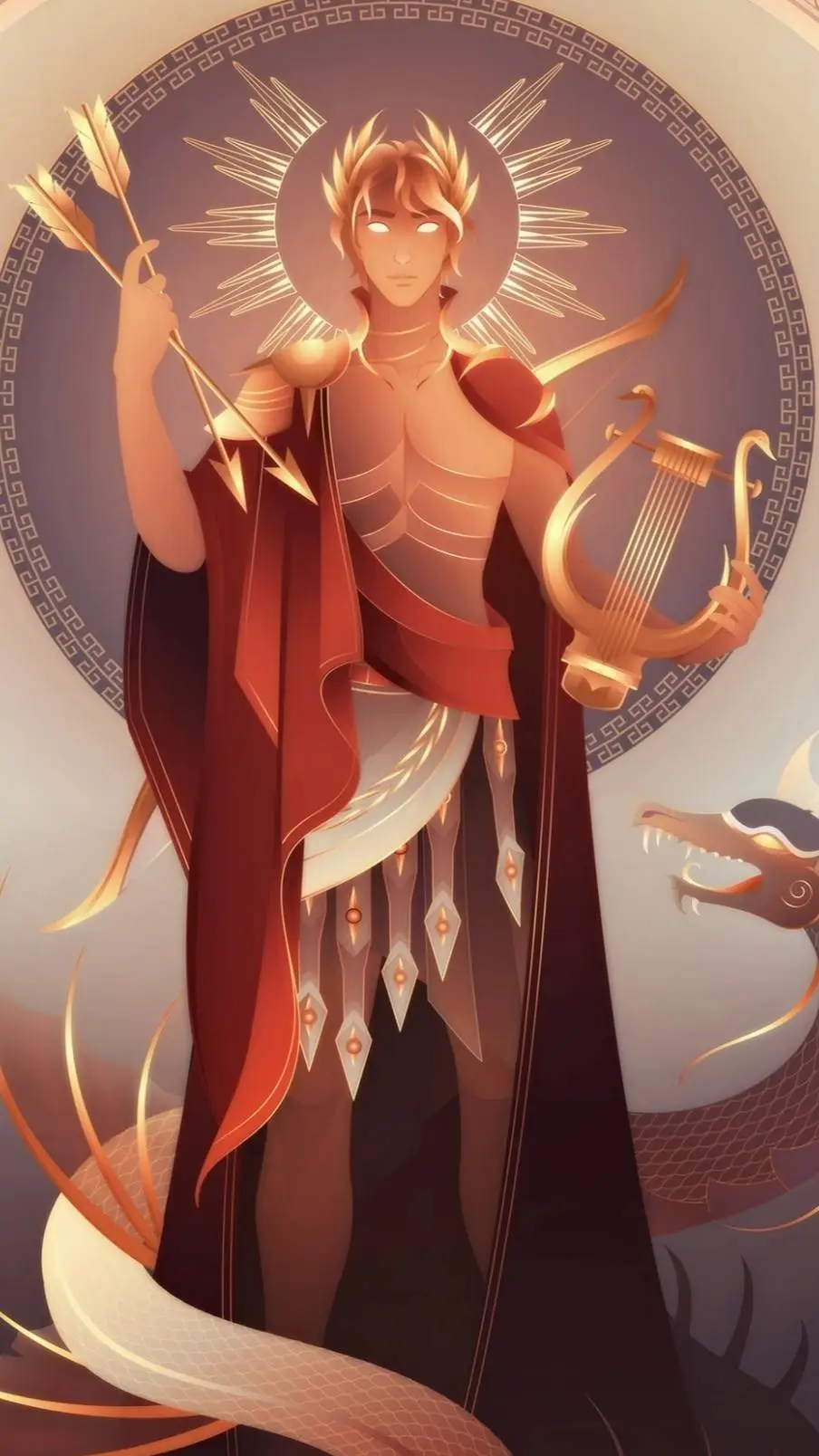 ai character: Apollo background