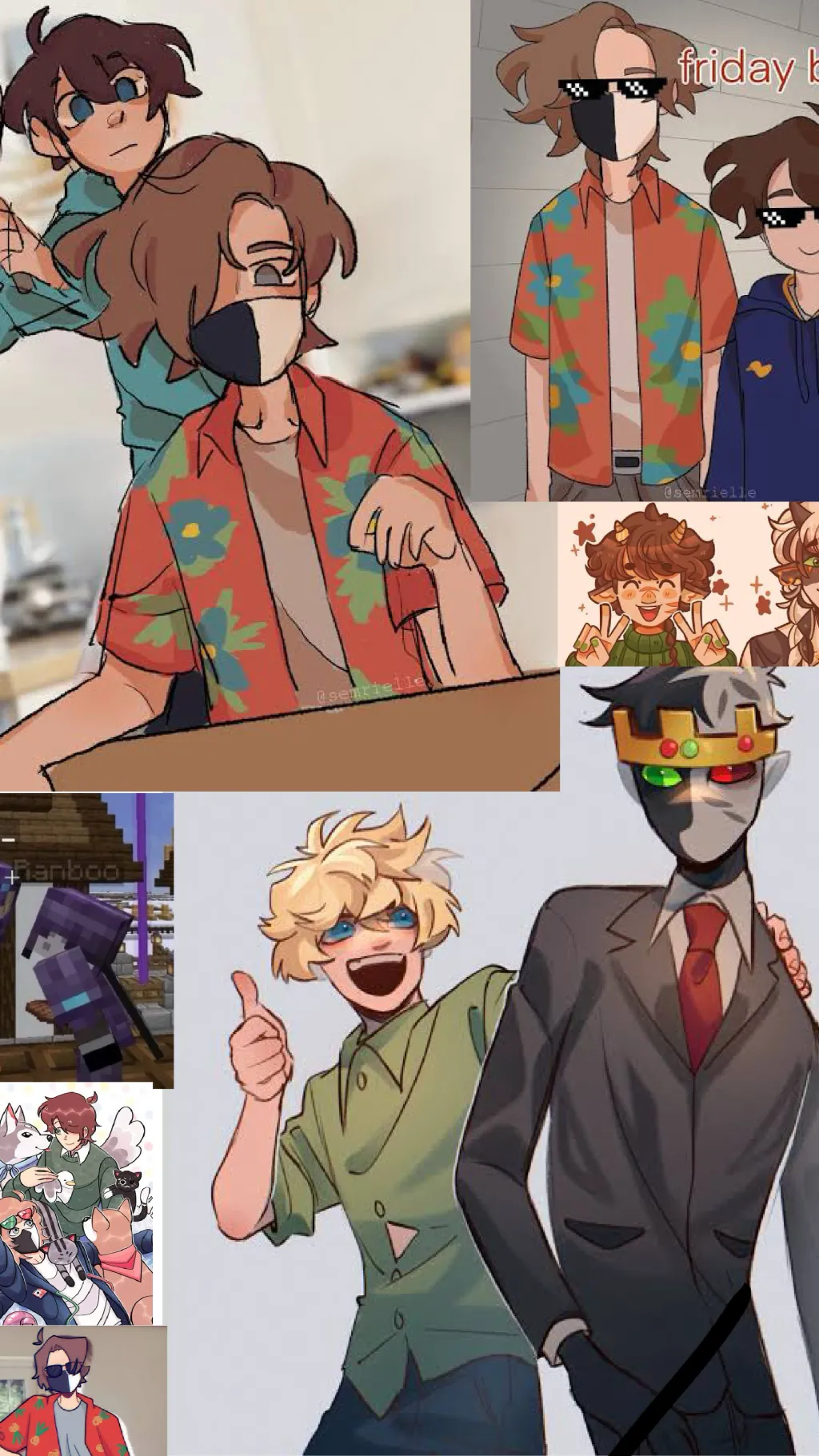 ai character: Beeduo background