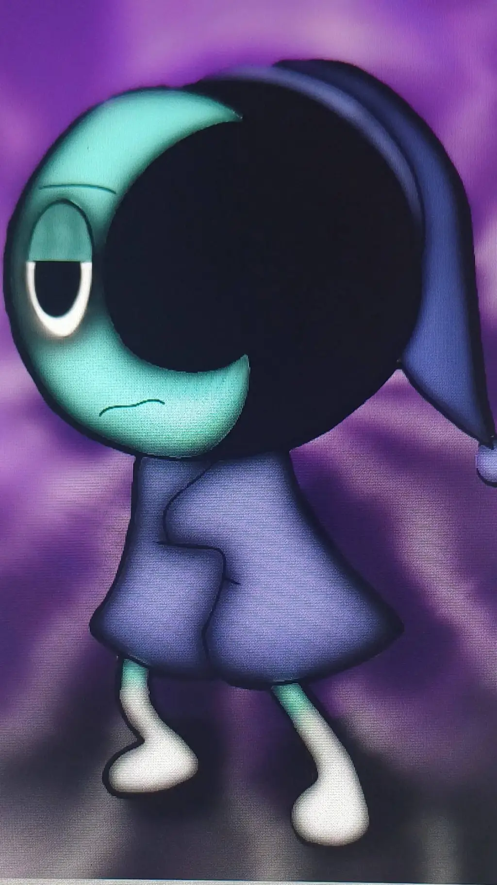 ai character: Astro got mad background