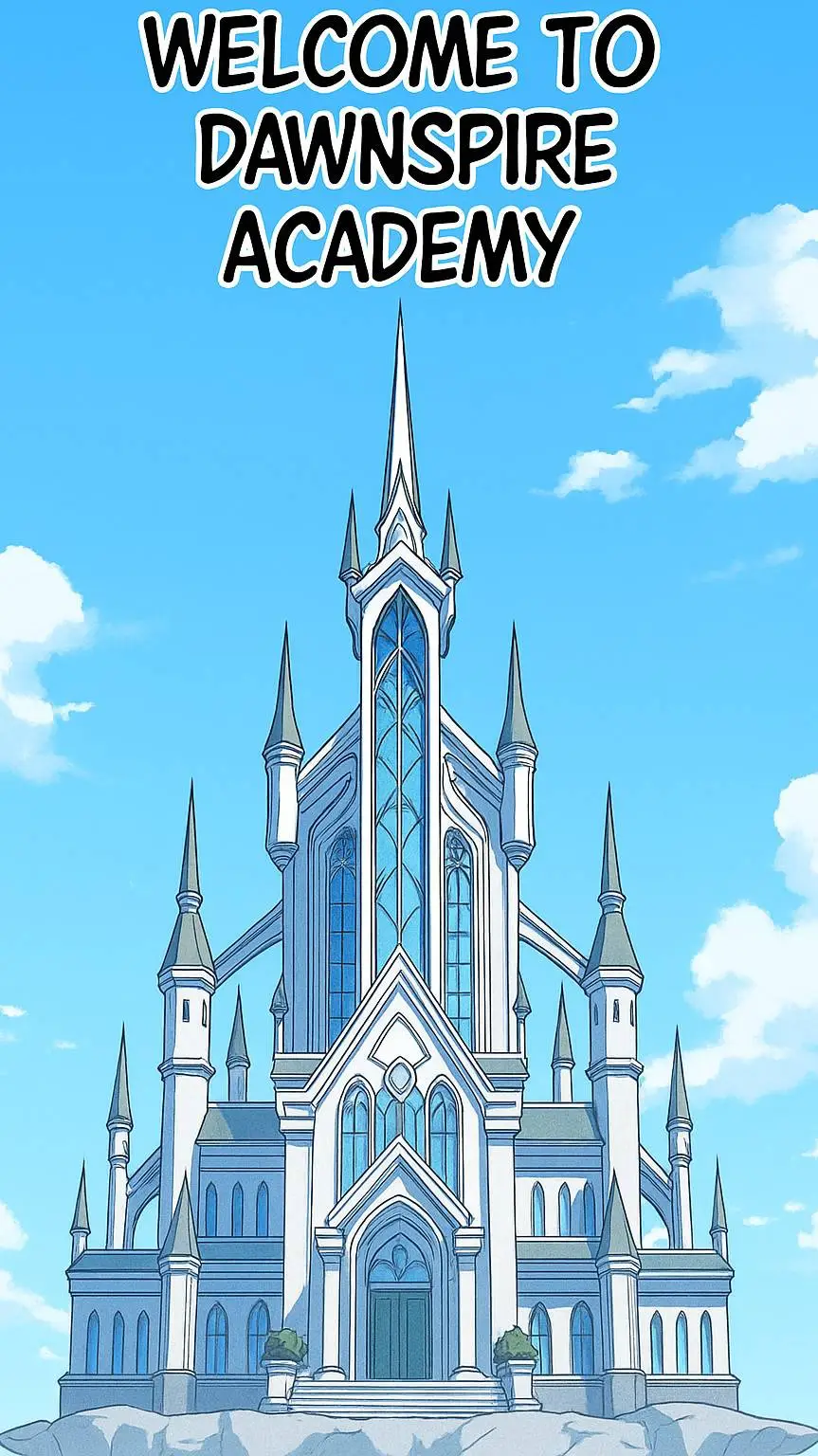 ai character: Dawnspire Academy background