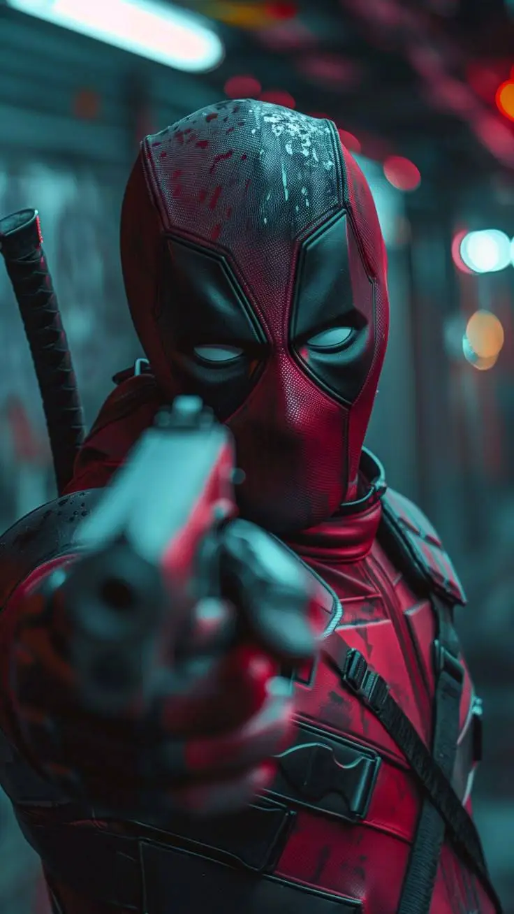 ai character: Deadpool  background