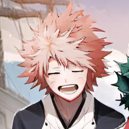 chat with ai character: Bakugo and deku