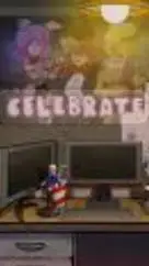 ai character: pizzería anime :v background