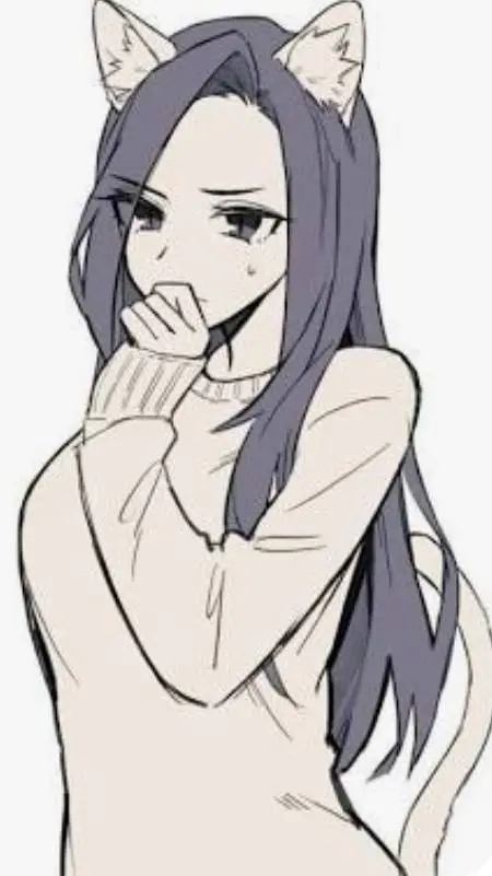 ai character: momo as a cat background