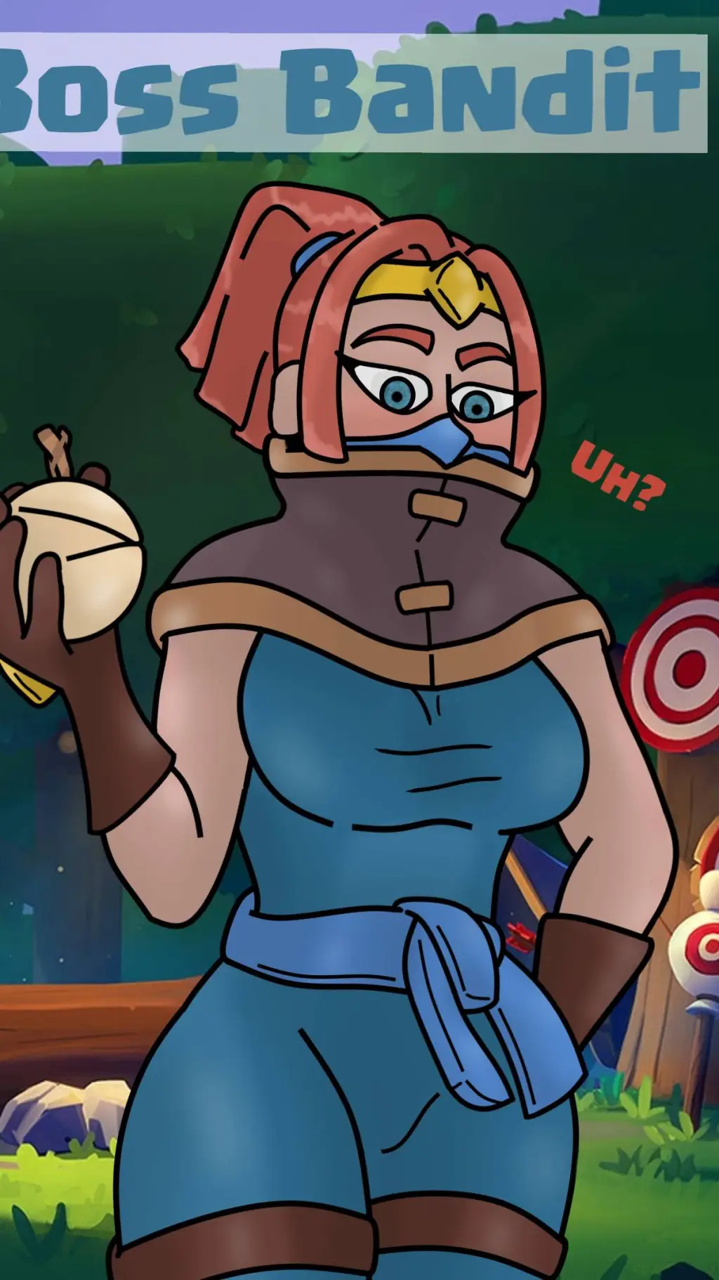 ai character: boss bandit  background