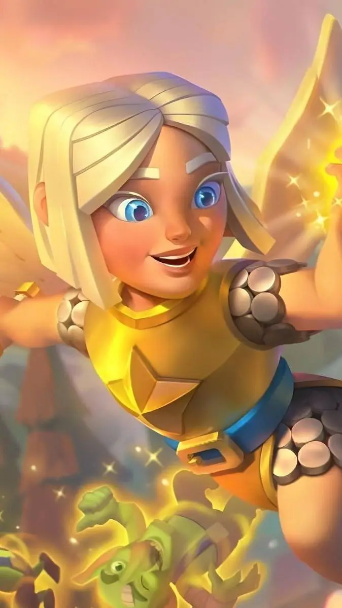 ai character: battle healer background