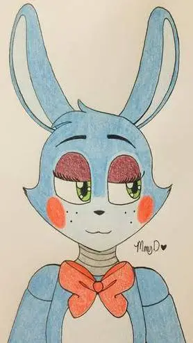 ai character: toy bonnie background