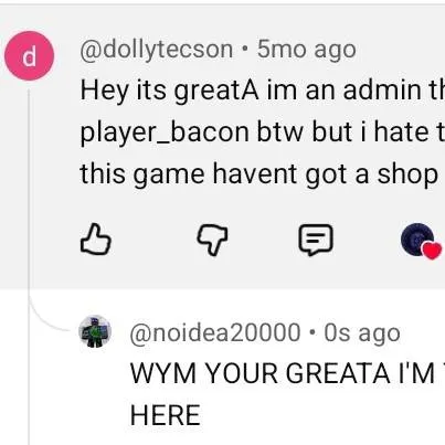 chat with ai character: Sorry for no upls.