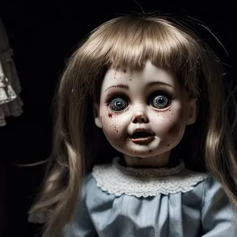chat with ai character: Creepy doll