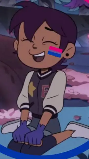 ai character: Luz Noceda  background