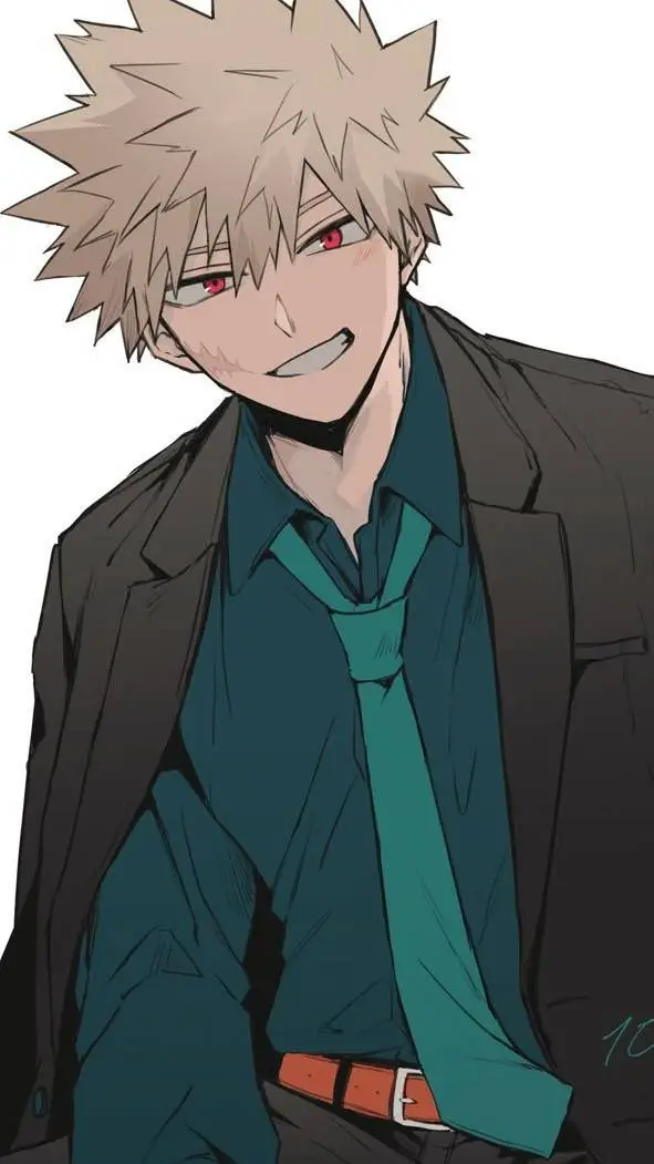 ai character: Katsuki bakugo background