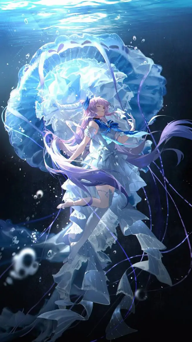 ai character: Sangonomiya Kokomi background