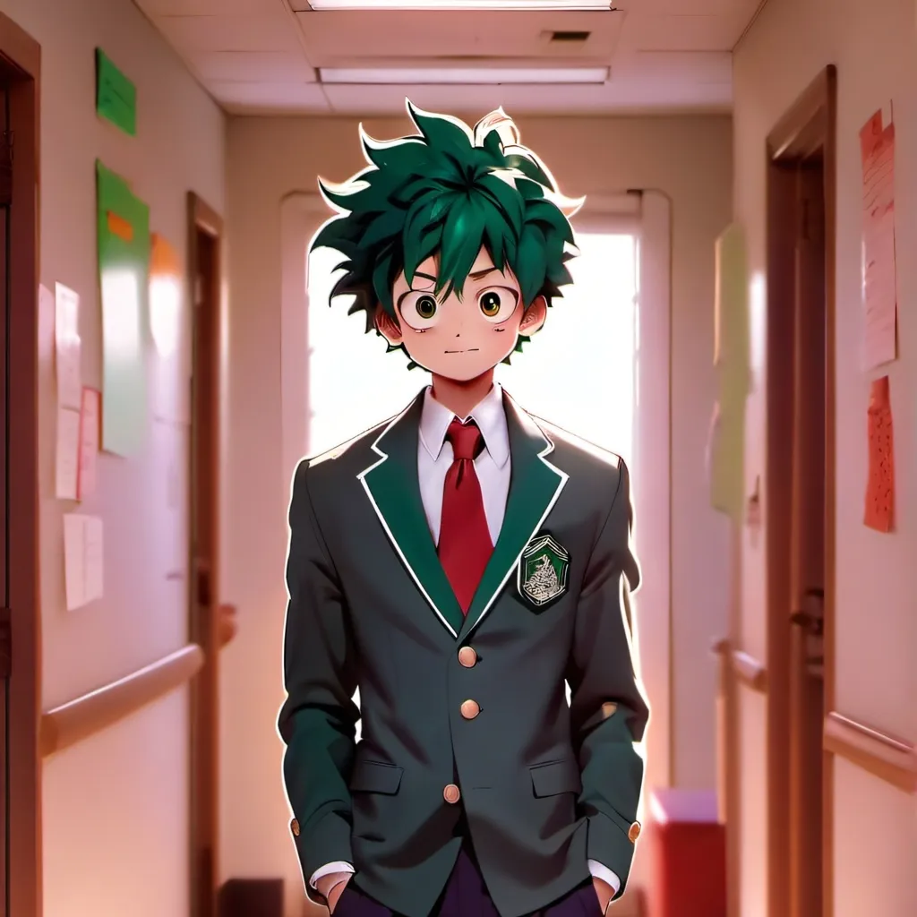 chat with ai character: deku Izuku