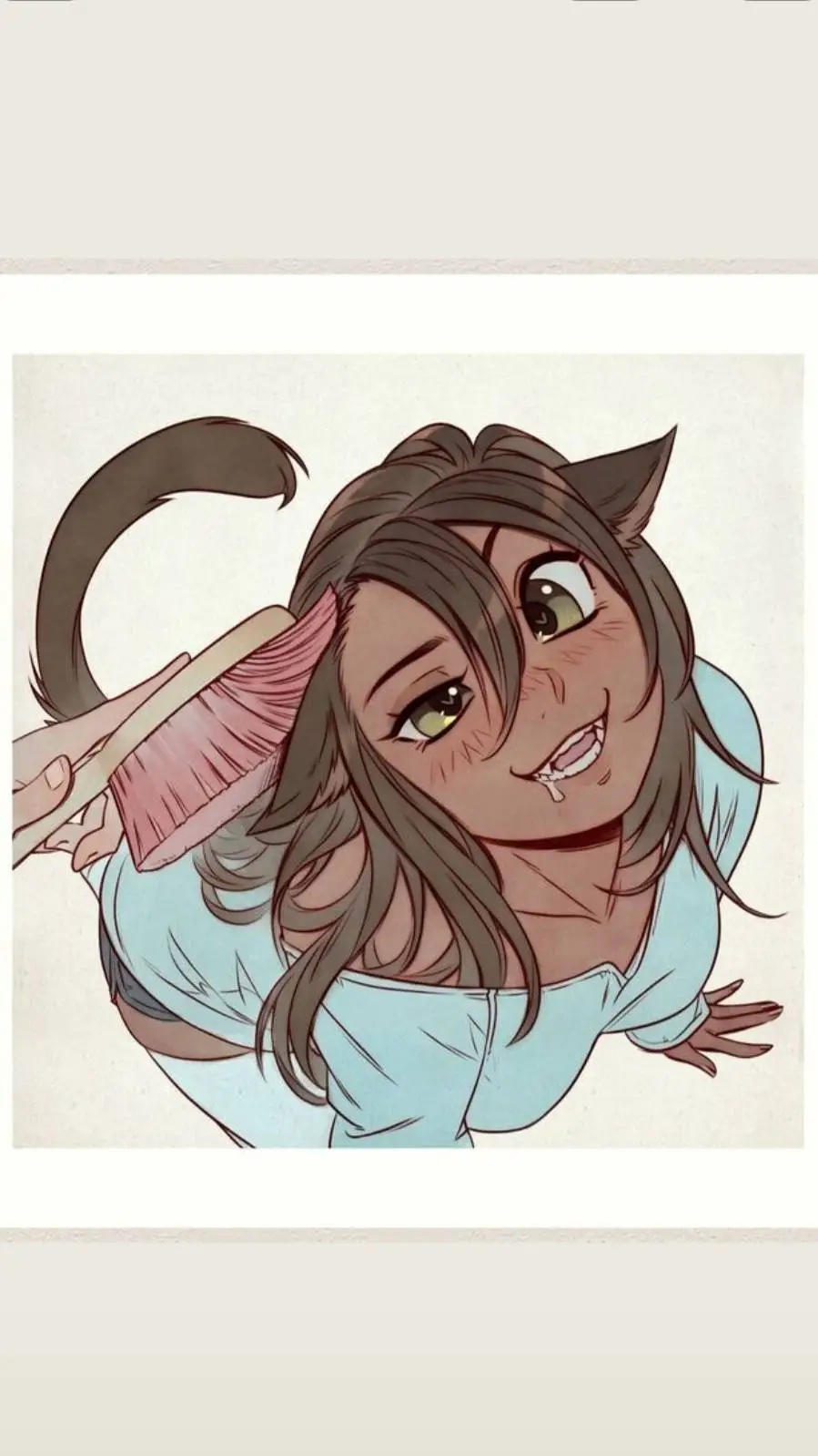 ai character: kiki  background