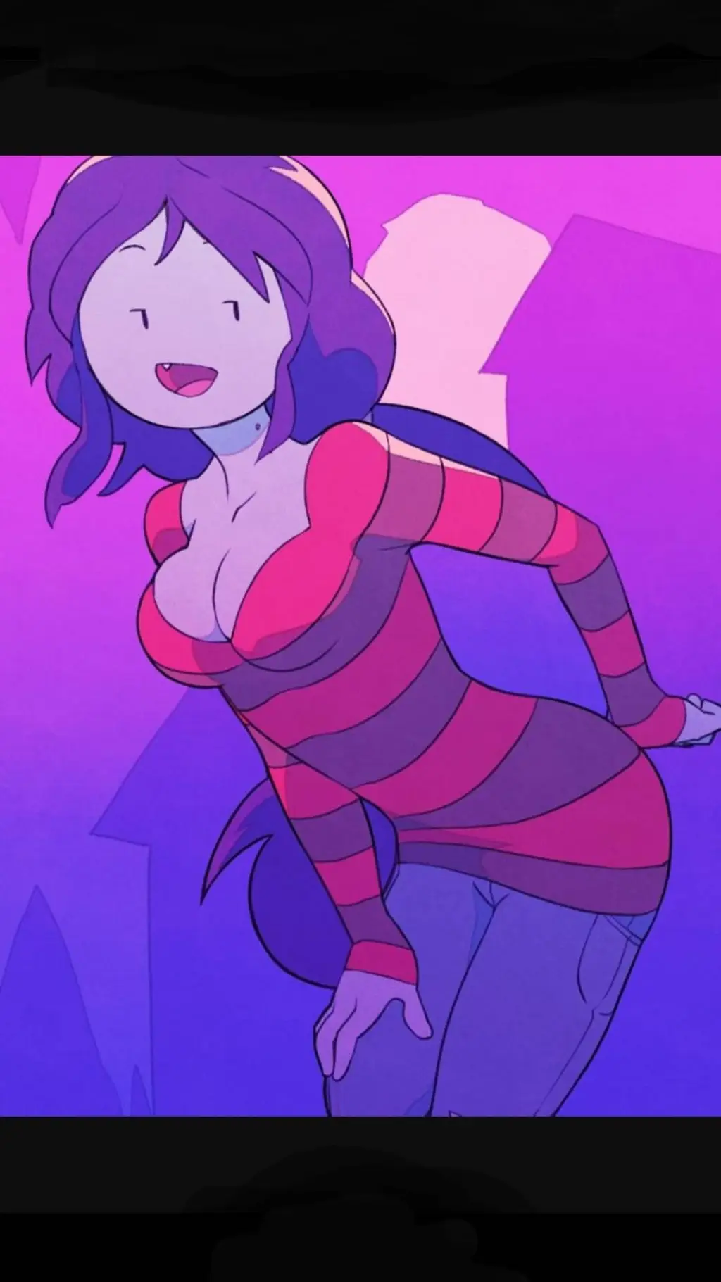 ai character: marceline  background