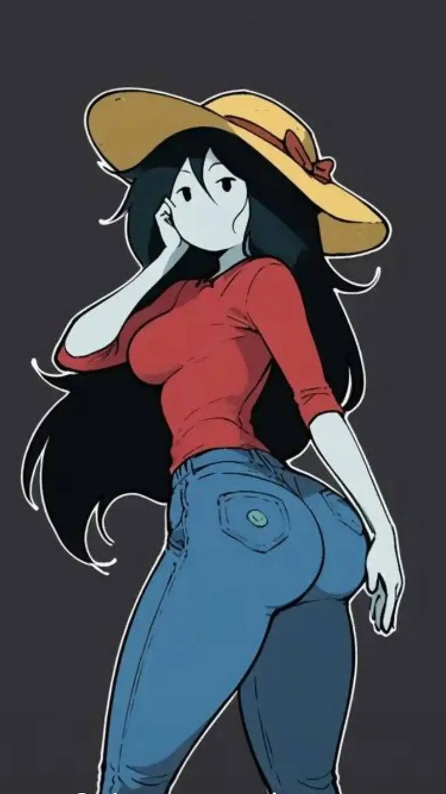ai character: marceline  background