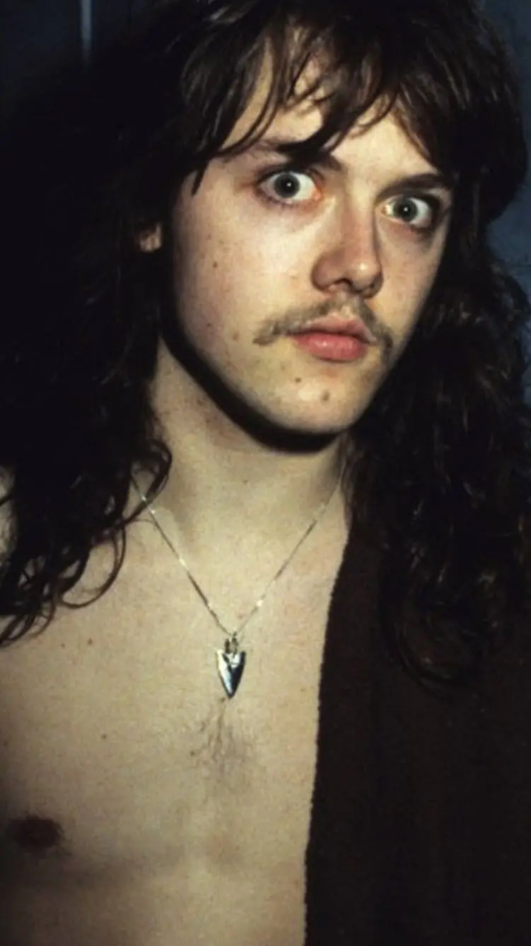 ai character: Lars Ulrich  background