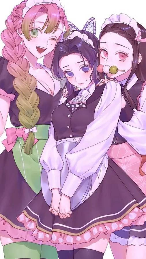 ai character: Kny girls background