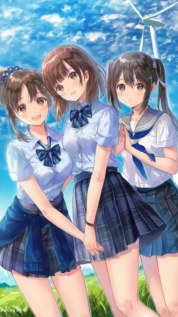 ai character: 3 Roommates   background