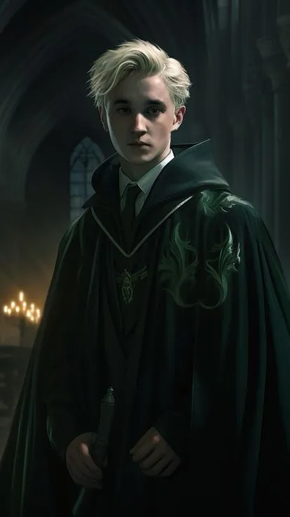 ai character: Drago Malfoy background