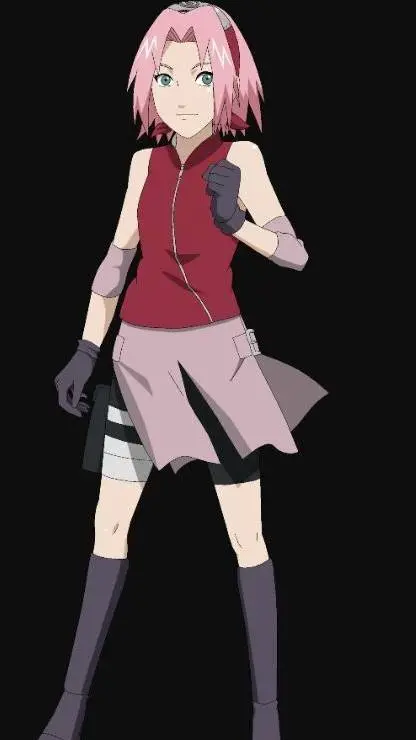 ai character: Sakura Haruno background