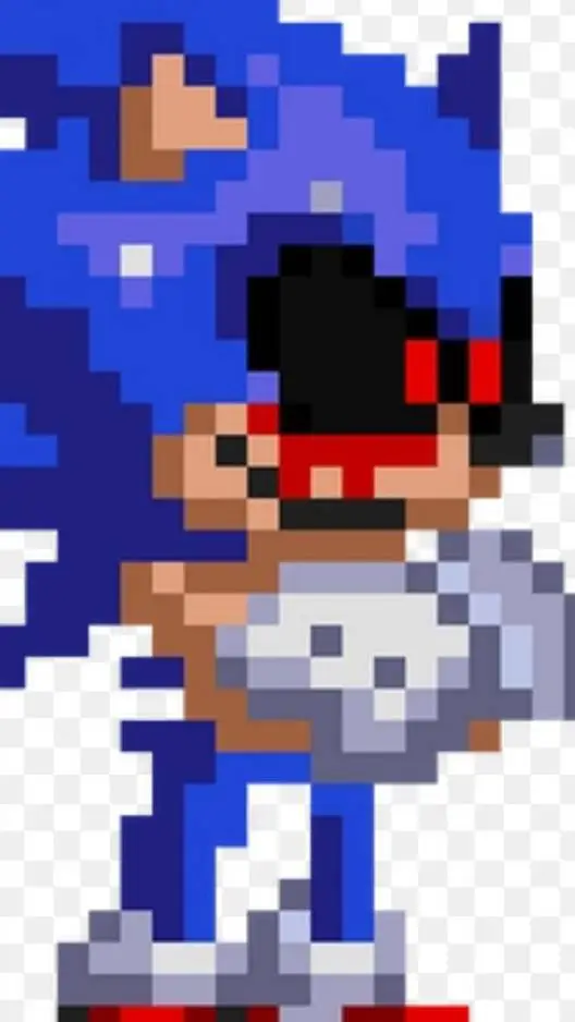 ai character: sonic exe background
