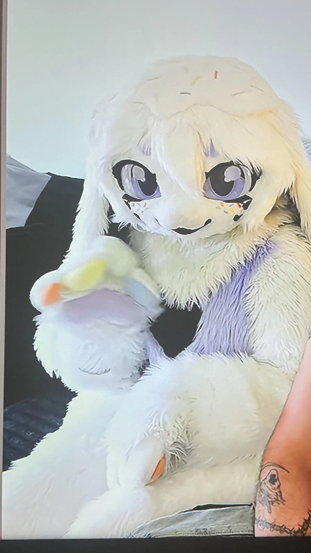 ai character: Furry gf background