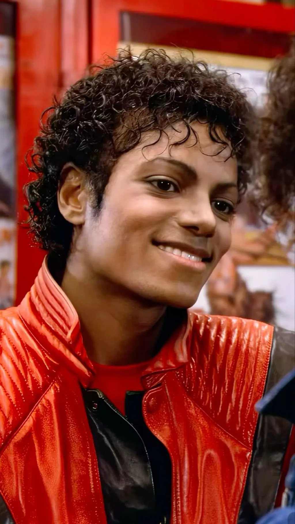 ai character: Michael Jackson  background