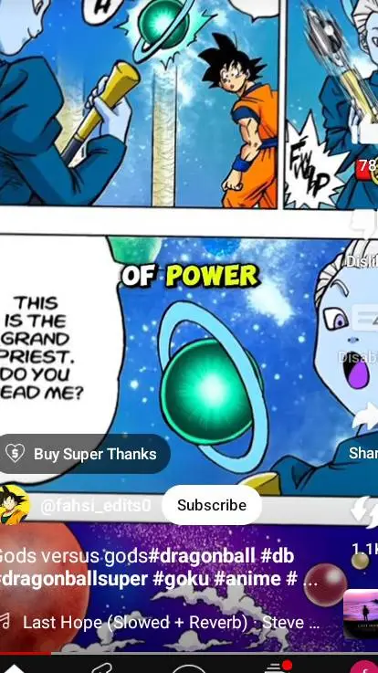 ai character: goku  background