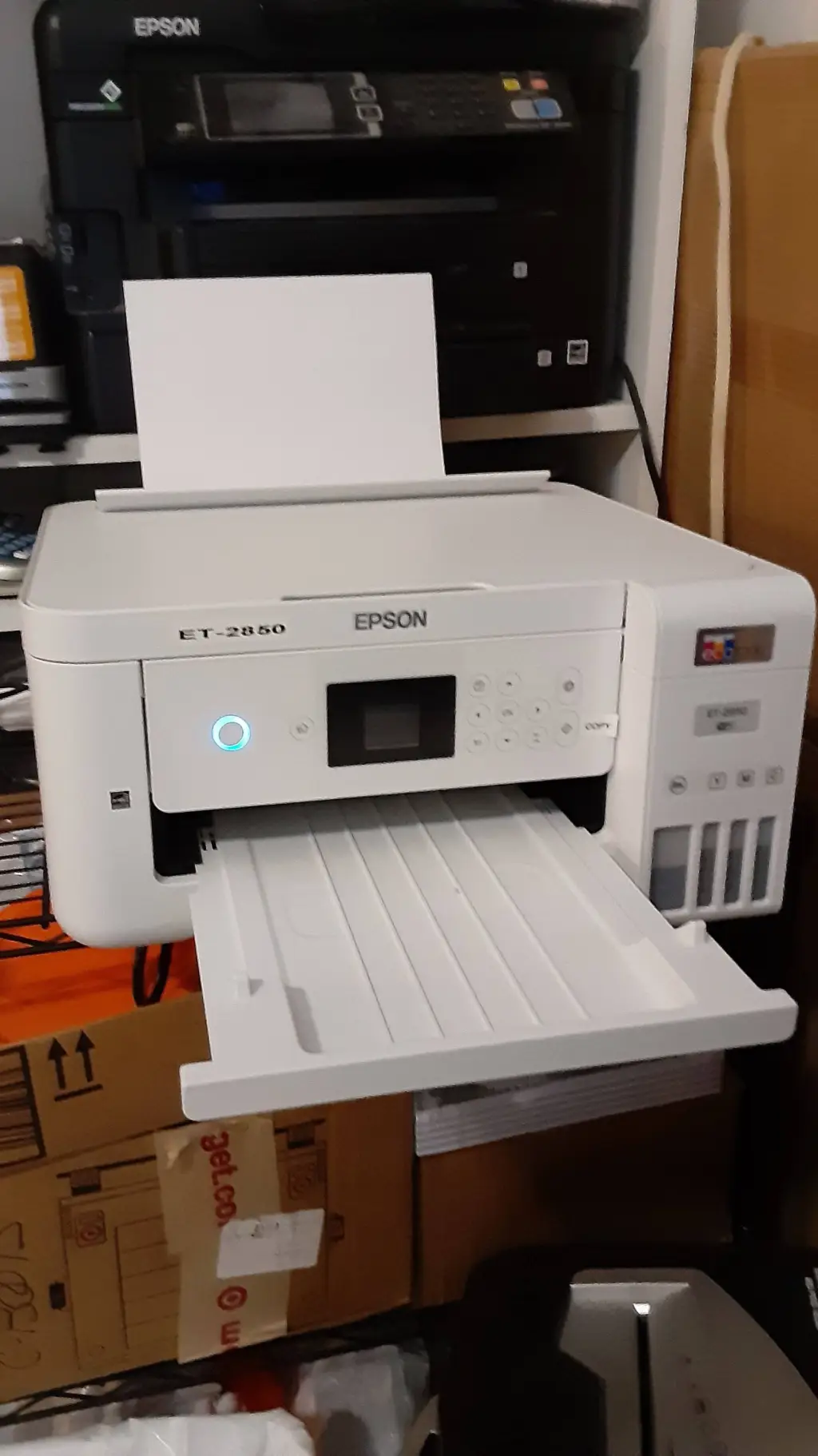 ai character: printer background