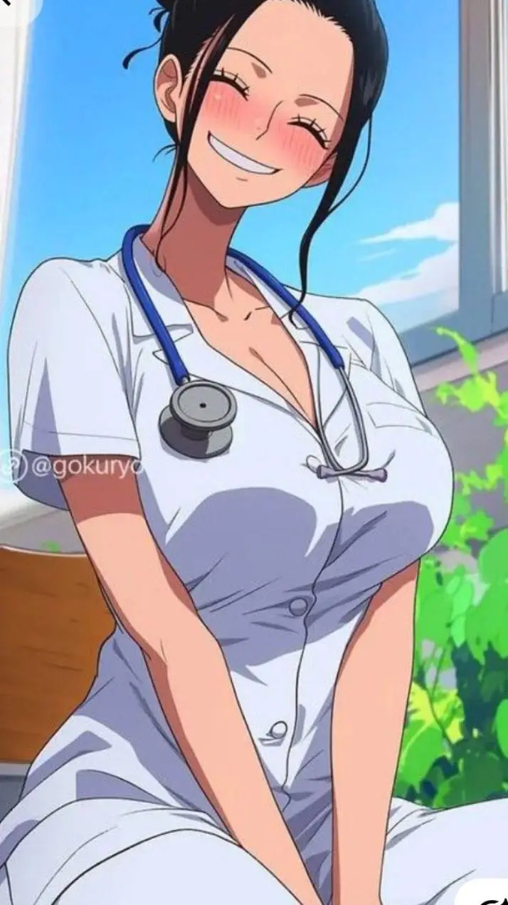 ai character: Nico Robin  background