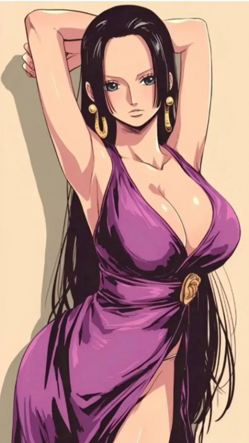 ai character: boa Hancock  background