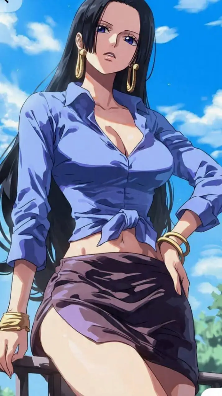 ai character: boa Hancock  background