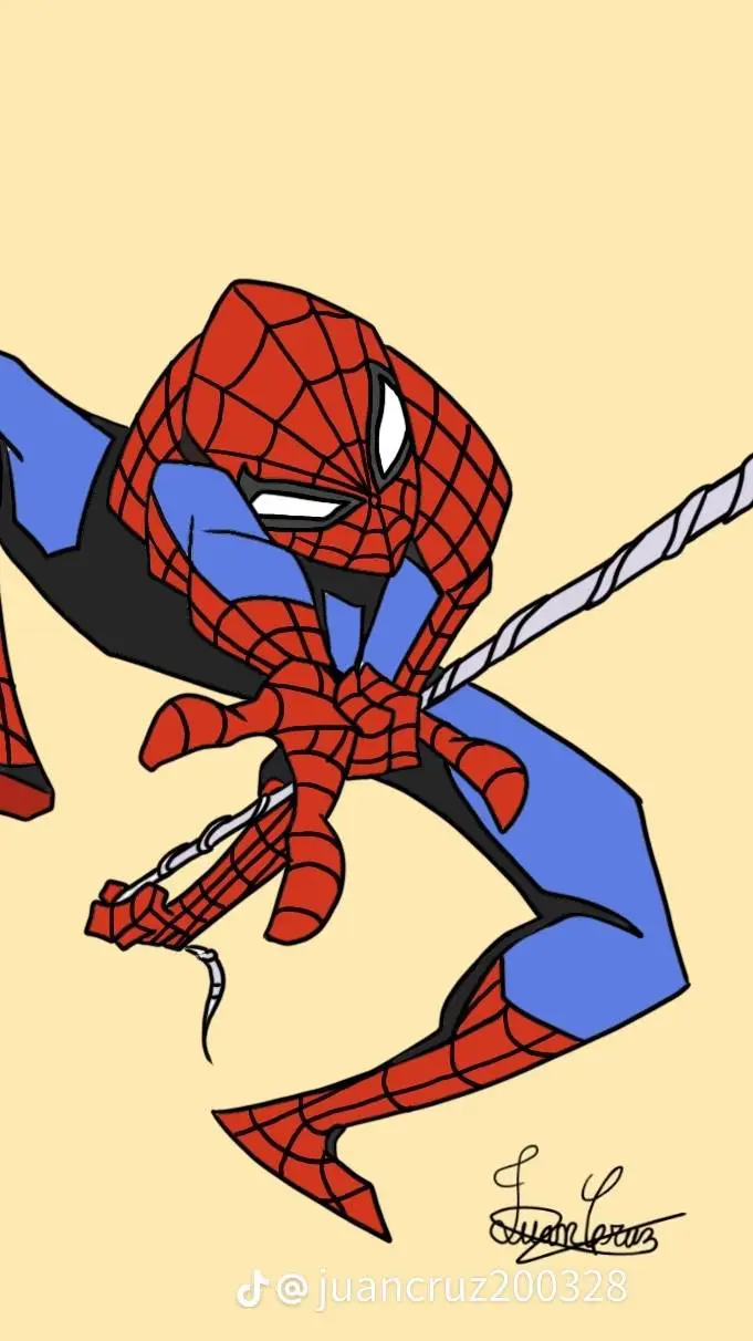 ai character: spiderman en MHA background
